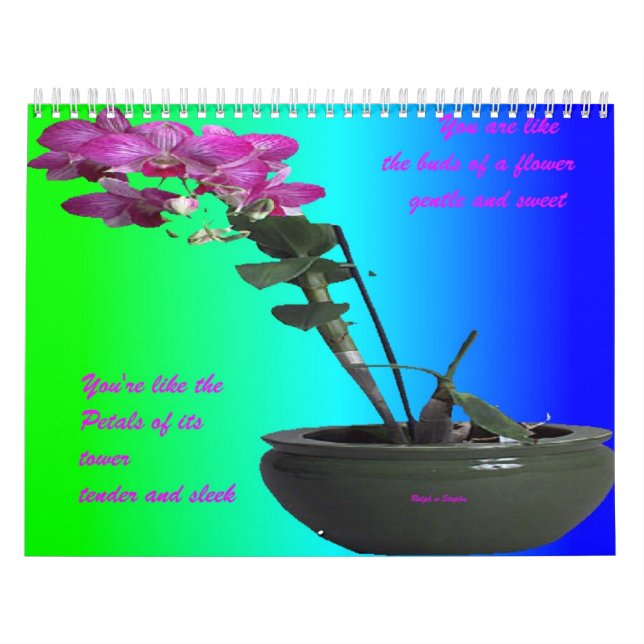 Calendario romántico-Inspirador (Tapa)