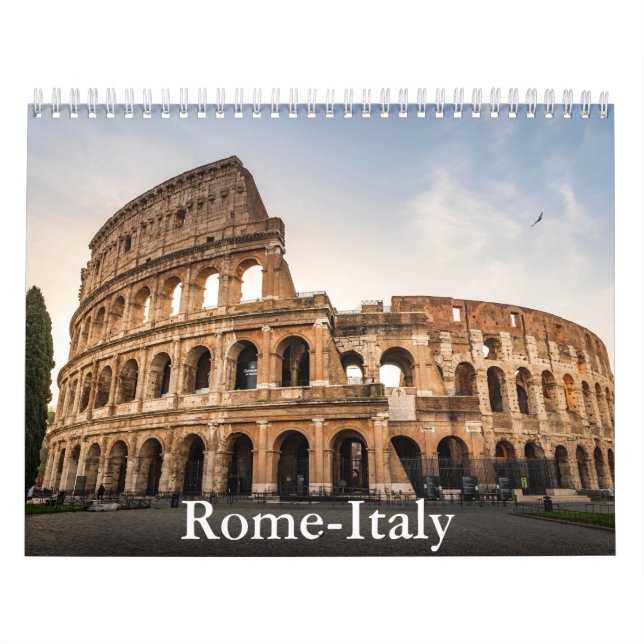 Calendario Rome-Italy Calendar (Tapa)