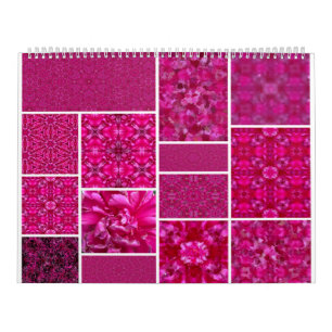 Calendario Rosa De Basura Rosada
