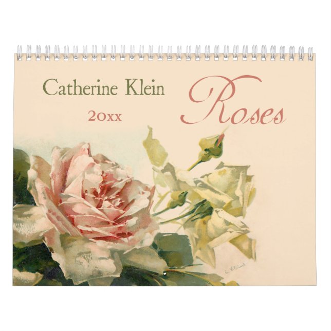 Calendario Rosas de Catherine Klein (Tapa)