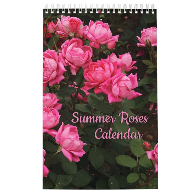 Calendario Rosas de verano (Tapa)