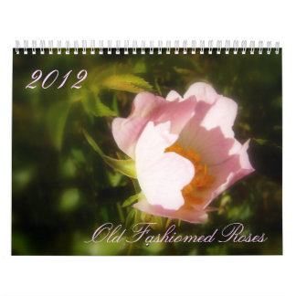 Calendario Rosas pasados de moda