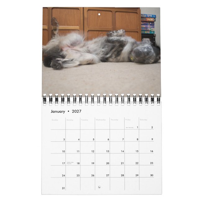 Calendario Rosie 2010 (Jan 2027)