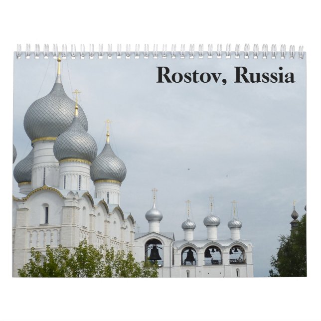 Calendario Rostov, Rusia 2025 (Tapa)