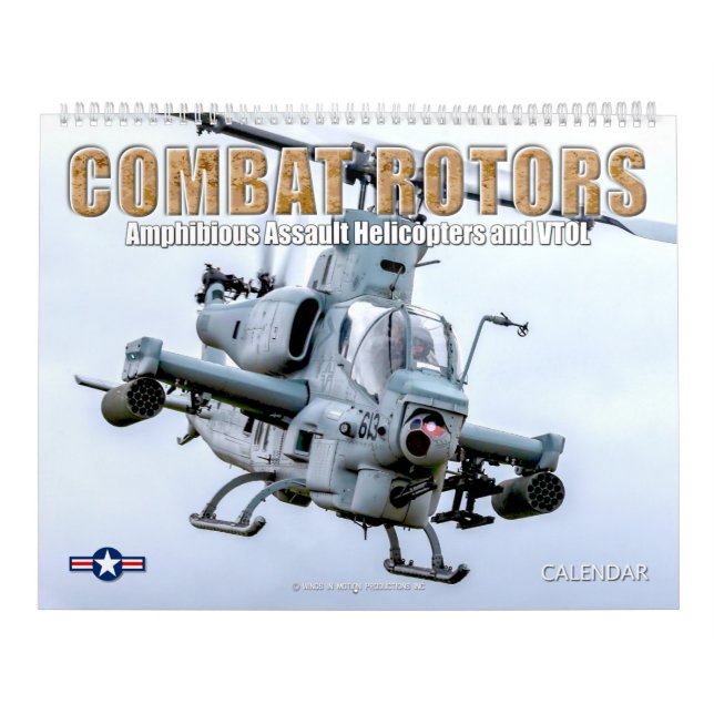 Calendario ROTORS DE COMBATE - Motoavión de asalto anfibio (Tapa)