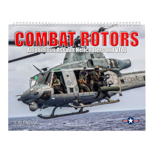 Calendario ROTORS DE COMBATE - Motoavión de asalto anfibio (Tapa)
