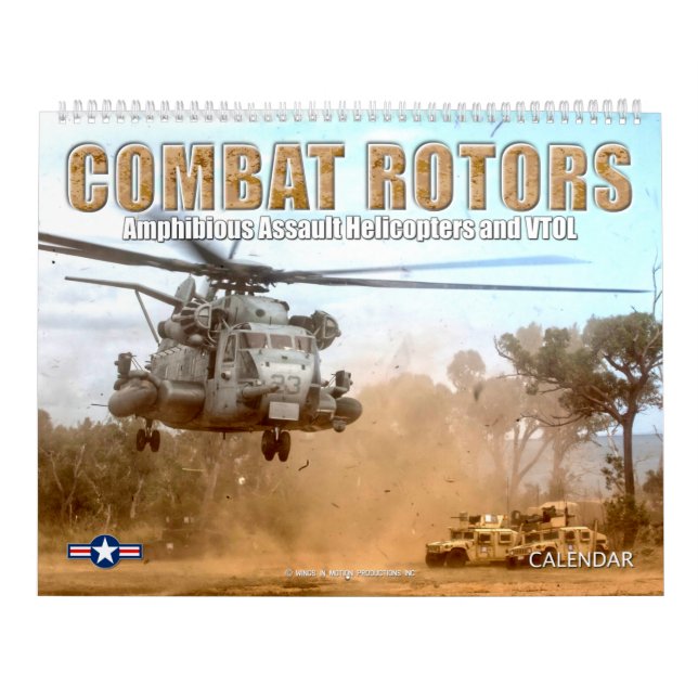 Calendario ROTORS DE COMBATE - Motoavión de asalto anfibio (Tapa)