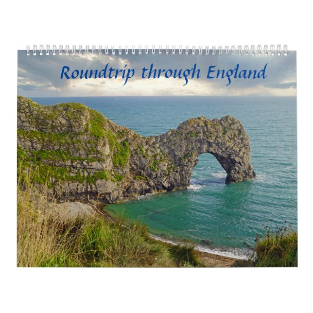 Calendario Round trip in England (Tapa)