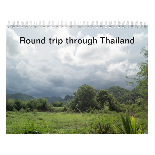 Calendario Round trip through Thailand (Tapa)