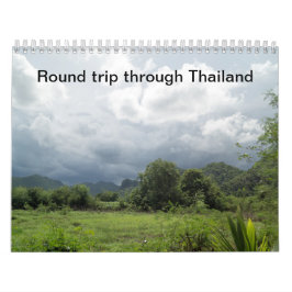 Calendario Round trip through Thailand
