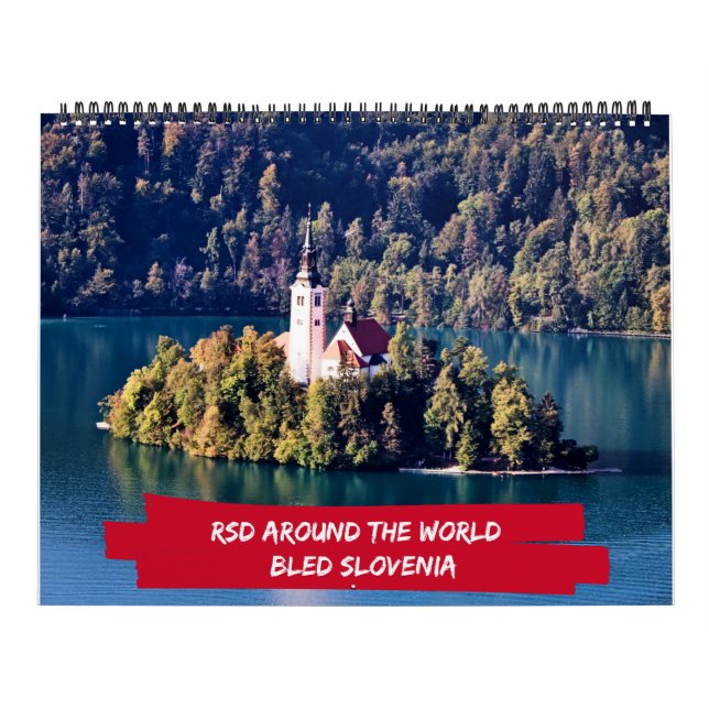 Calendario RSD alrededor del mundo | Bled Eslovenia (Tapa)