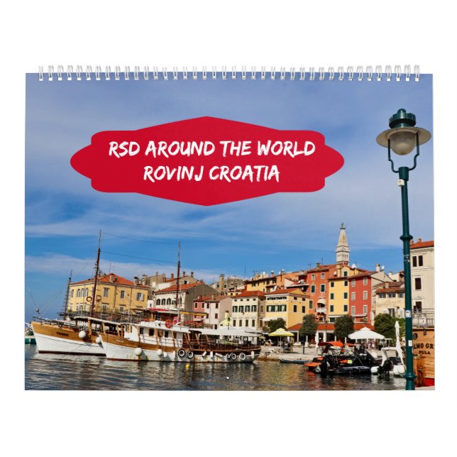 Calendario RSD alrededor del mundo | Rovinj Croacia (Tapa)