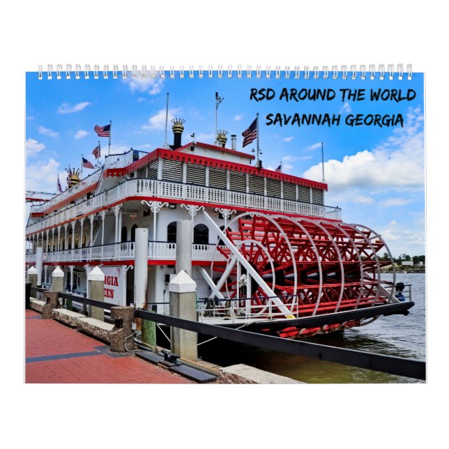 Calendario RSD alrededor del mundo | Savannah Georgia (Tapa)
