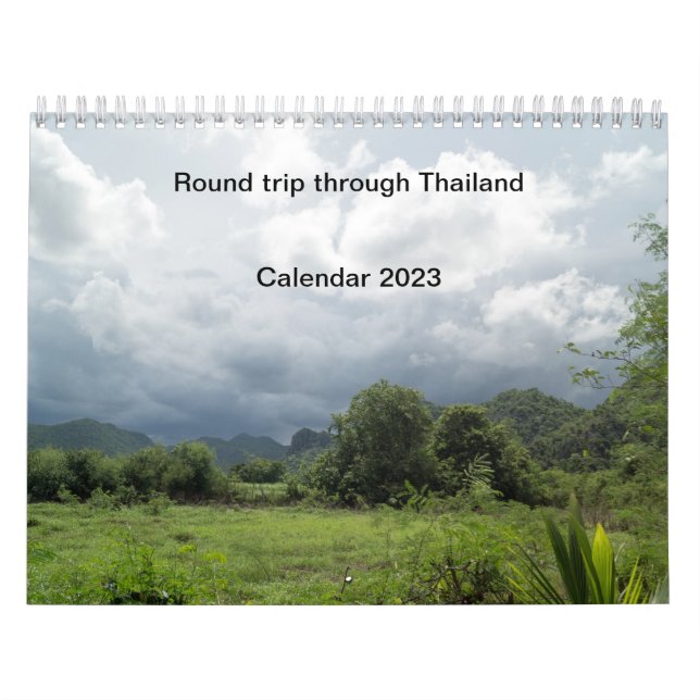 Calendario Rundreise durch Thailand - 2023 Kalender (Tapa)