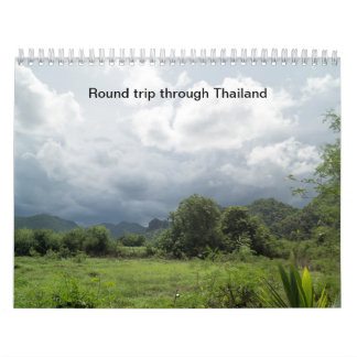 Calendario Rundreise durch Thailand Kalender