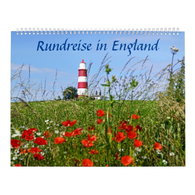Calendario Rundreise in England (Tapa)