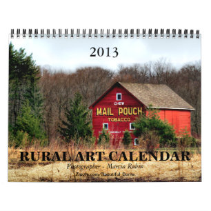 Calendario rural del arte del granero 2013
