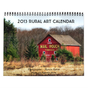 Calendario rural del arte del granero 2013