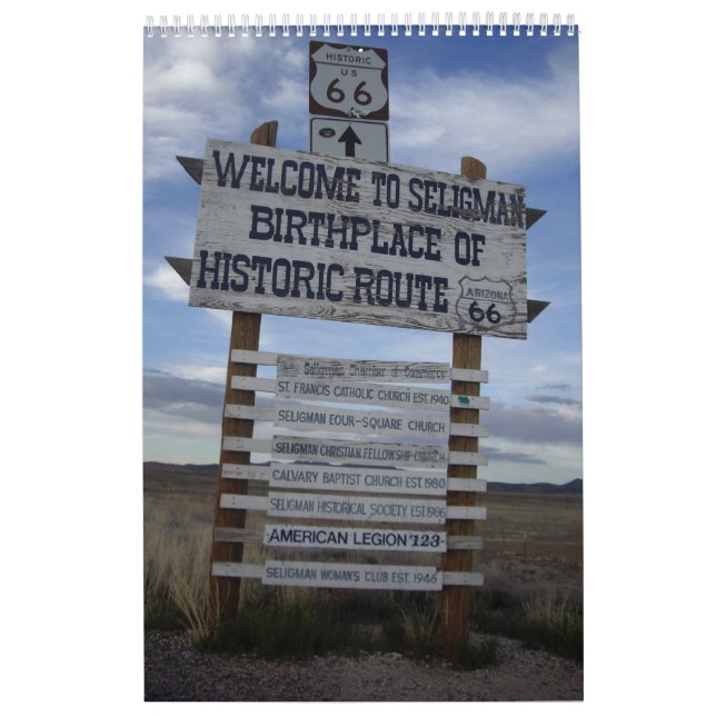 Calendario Ruta 66 - La fecha comienza cuando la compra (Tapa)