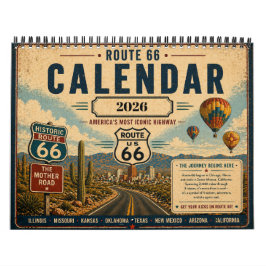 Calendario Ruta Personalizada 66 Antiguo Consigue tus Puntos