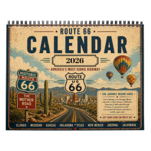 Calendario Ruta Personalizada 66 Antiguo Consigue tus Puntos