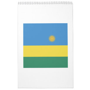 Calendario Rwandesa Flag Emblem