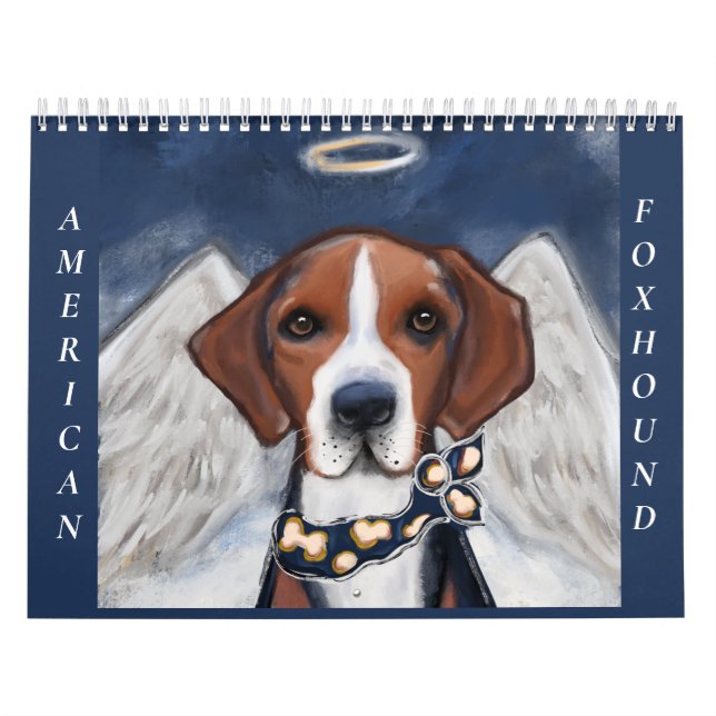 Calendario Sabueso americano (Tapa)