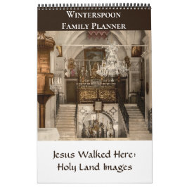 Calendario Sacred Sites in the Holy Land Calendar