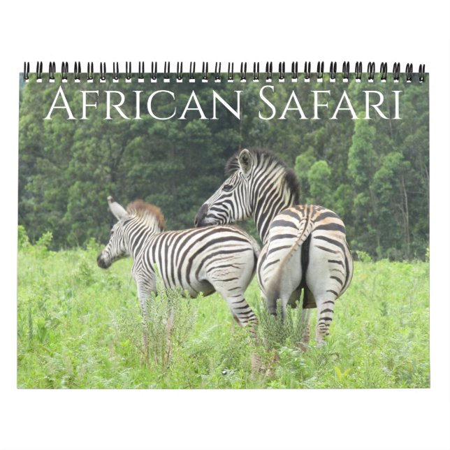 Calendario safari 2025 (Tapa)