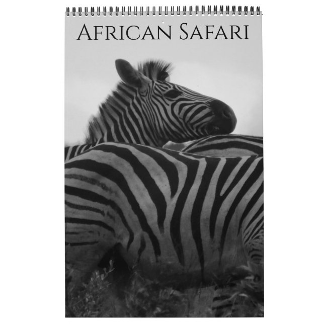 Calendario safari áfrica 2026 (Tapa)