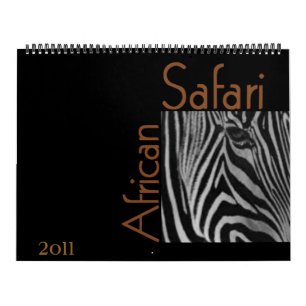 Calendario Safari Africano
