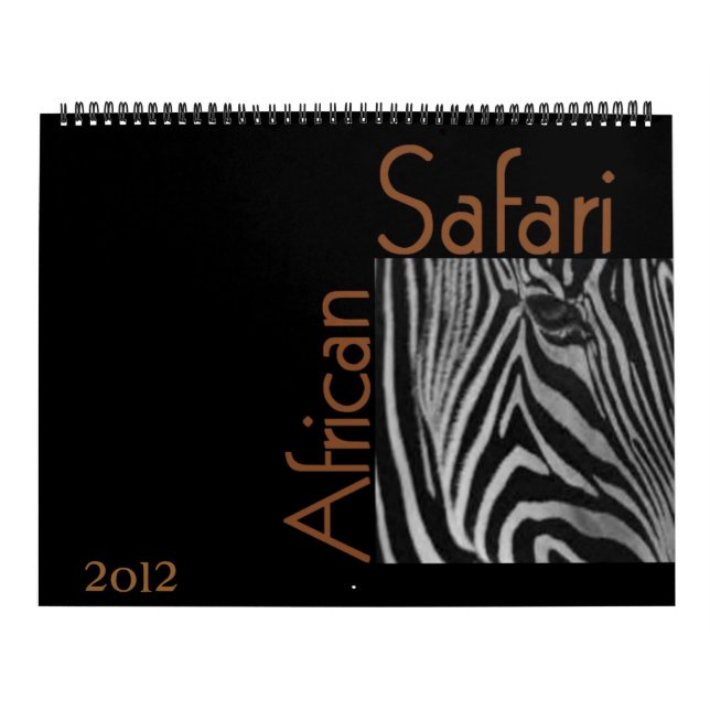 Calendario Safari Africano (Tapa)