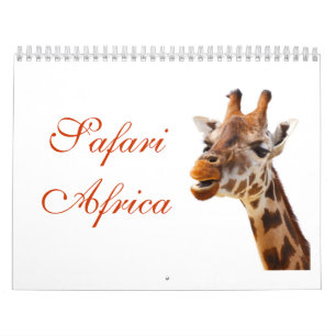 Calendario Safari: Animales destruidos por la jungla africana