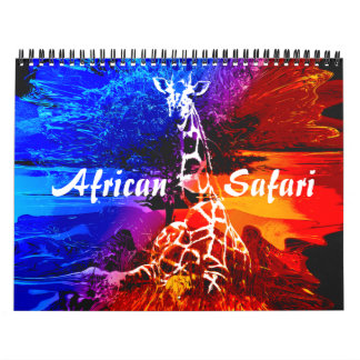 Calendario Safari Giraffe Dream
