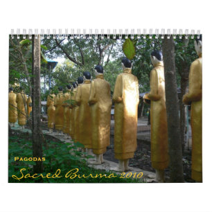 Calendario sagrado de Birmania 2010