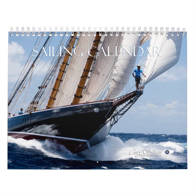 Calendario Sailing Calendar by Cory Silken (Tapa)