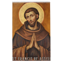 Calendario Saint Francis of Assisi – Inspirational Faith 