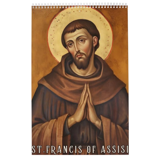 Calendario Saint Francis of Assisi – Inspirational Faith  (Tapa)