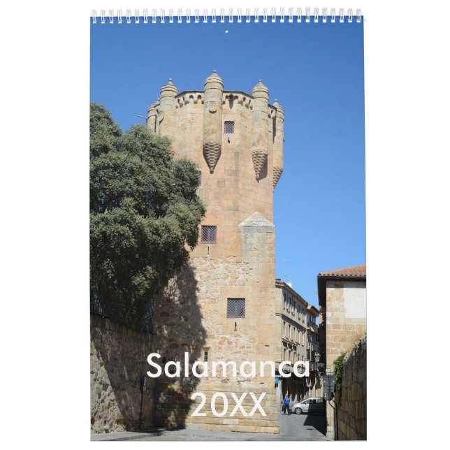 Calendario Salamanca, España, 12 meses (Tapa)