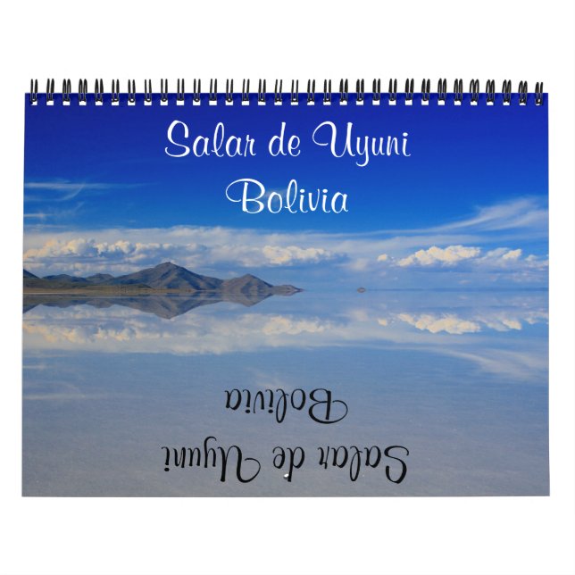 Calendario Salar de Uyuni 2026 (Tapa)