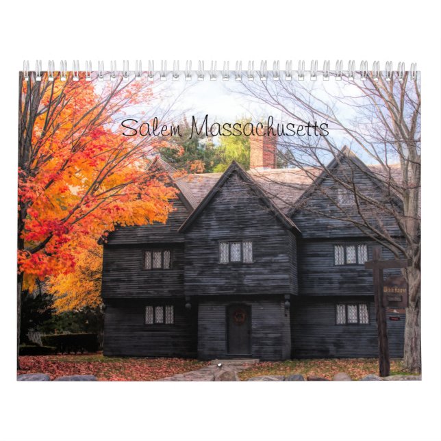 Calendario Salem Massachusetts 2024 (Tapa)