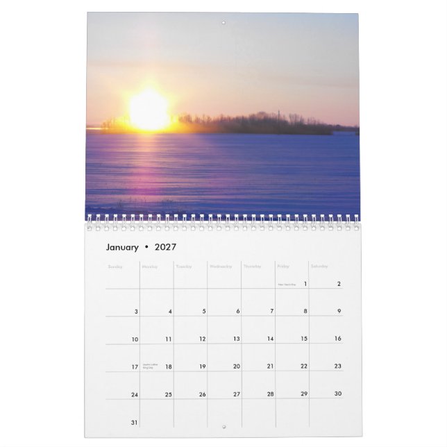Calendario Salida del sol, puesta del sol, 2010 (Jan 2027)