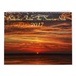 Calendario Salidas del sol de la cara 2017 de la salida del