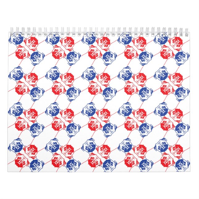 Calendario Saltos sobre cerdos y picaduras (Tapa)