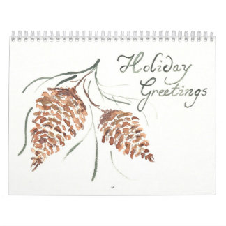 Calendario Saludos de Holdiday