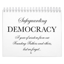 Calendario Salvaguardar la democracia