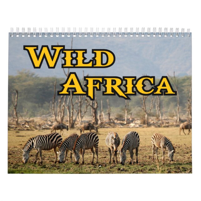 Calendario salvaje de África (Tapa)