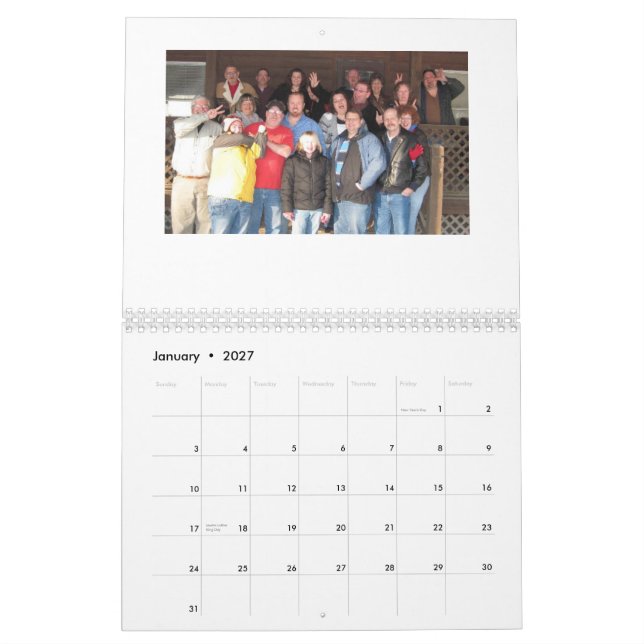 Calendario salvaje de los Rhinos (Jan 2027)