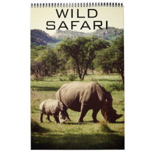 Calendario salvaje safari
