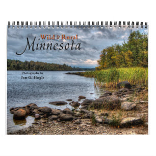 Calendario salvaje y rural de Minnesota
